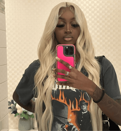 2x6 Blonde Hair Body Wave Closure - Bombshells Raw Hair Co
