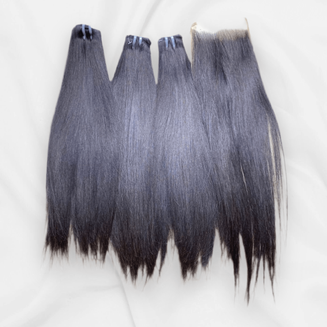 Raw Straight Hair Bundle Deal - Bombshells